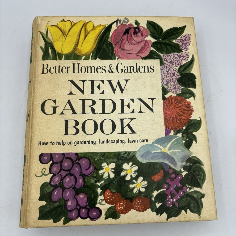 Better Homes and Gardens New Garden Book Vintage 1961 Five Ring Binder Lawn Land